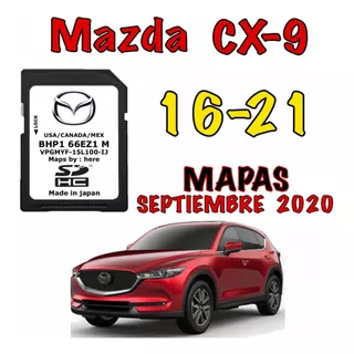 Mapas Mazda Gps Tarjeta De Navegación Mazda Cx-9 2014 -2021