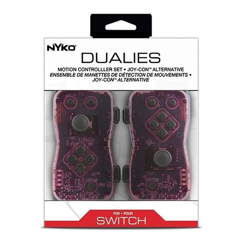 Dualies Joy-con Nyko Para Nintendo Switch Morado/blanco :bsg Color Violeta/Blanco Violeta/ blanco