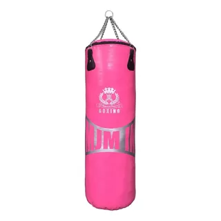 Costal Saco Cadena Box Mma Kick Boxing 90cm Mjm In Color Rosa