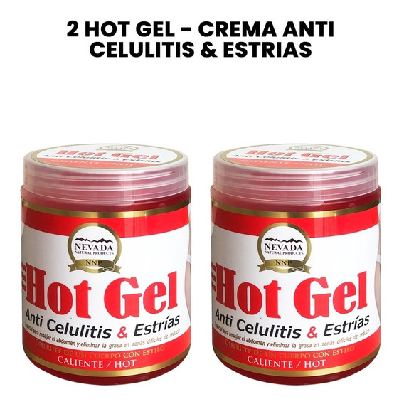 2 Hot Gel - Crema Anti Celulitis & Estrias