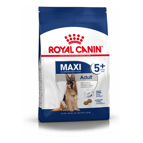 Alimento Royal Canin Size Health Nutrition Maxi Adult 5+ para perro adulto de raza grande sabor mix en bolsa de 15 kg