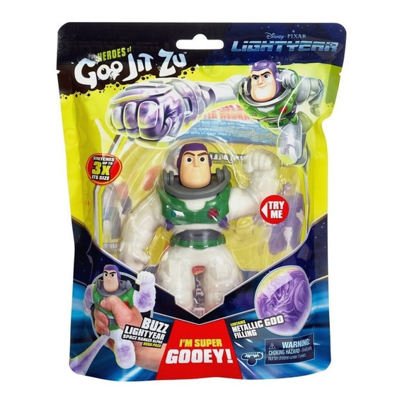 Heroes Of Goo Jit Zu Buzz Lightyear Pelicula Muñeco Stretch 