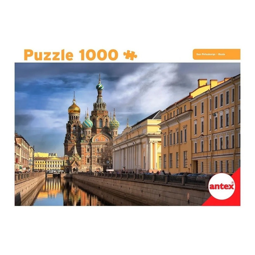 Puzzle Rompecabeza 1000 Piezas San Petersburgo Antex