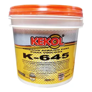 Adhesivo Acrílico Para Pisos Vinílicos 4 Kg Kekol