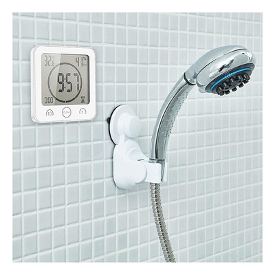 Reloj De Baño, Despertador Digital Con Pantalla Lcd, Ducha,