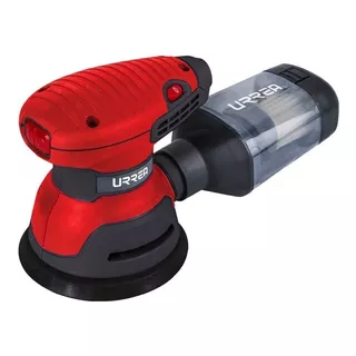 Lijadora   Roto Orbital Urrea Lr905a Con Sistema Velcro  Roja 60hz 360w 120v