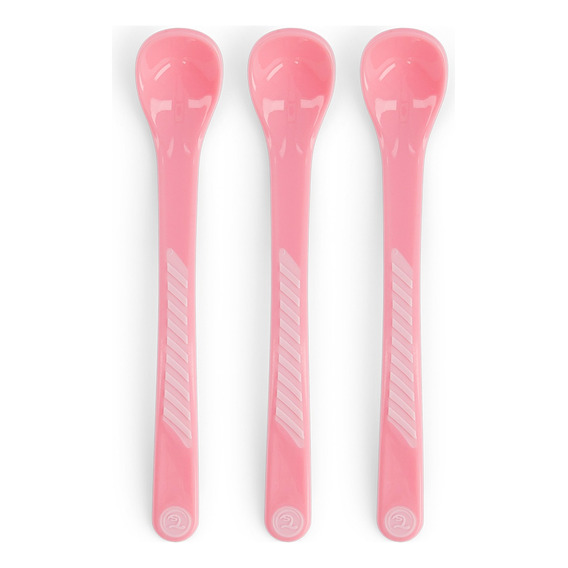 Set 3 Cucharas Alimentación Twistshake Bebé 6m+ Ergonómicas