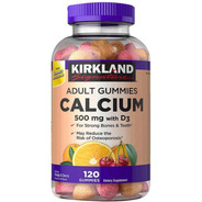 Kirkland Adult Gummies Calcium 120 / Gomitas De Calcio Adult