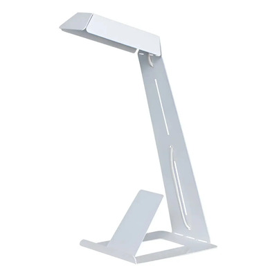 Lampara De Escritorio Porta Celular Derby Blanco Apto Led G9 Blanco