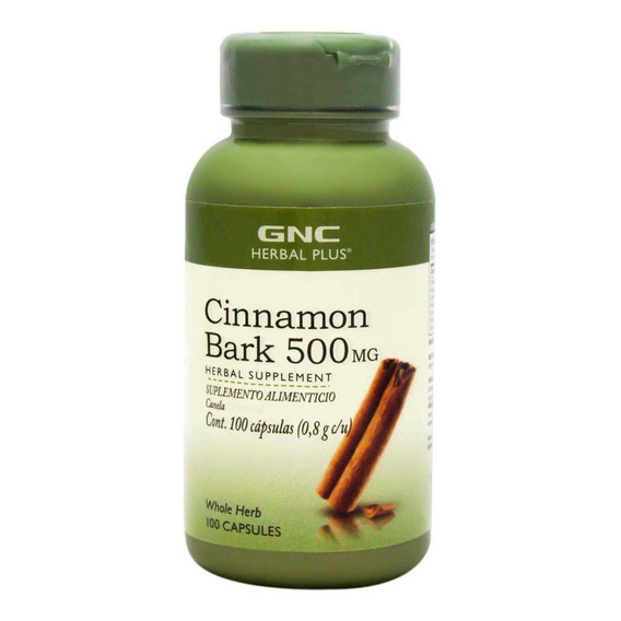 Gnc Herbal Plus Canela 500 Mg