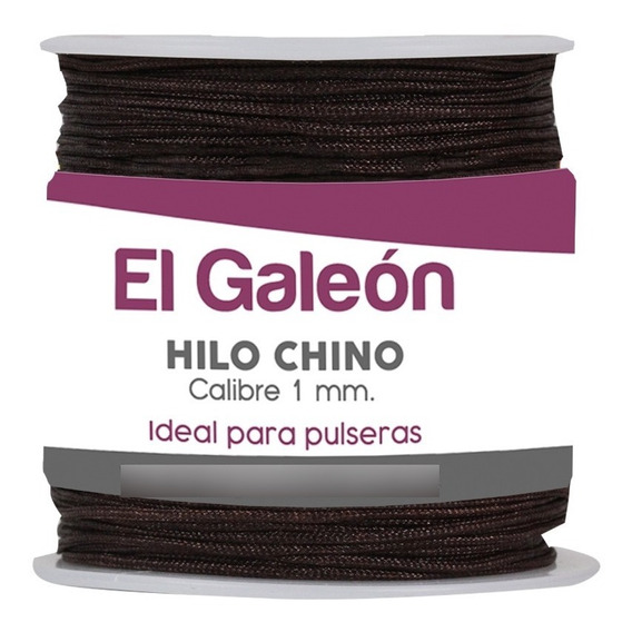 Rollo Hilo Chino 1 Mm Pulsera Bisutería Joyería 50 Metros