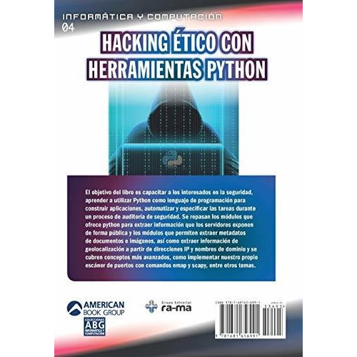 Libro : Hacking Etico Con Herramientas Python (colecciones.