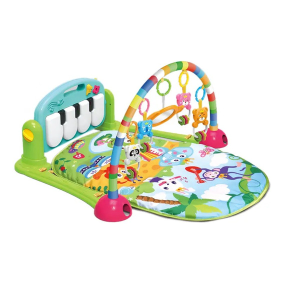 Gimnasio Piano Tapete Musical Y Luces Para Bebe He0641