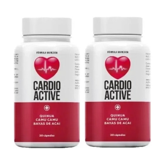 Cardio Active Para La Tensión Arterial 30 Caps 2pack Sabor Sin Sabor