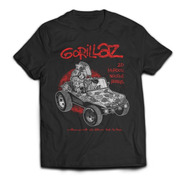 Camiseta Gorillaz 2000s Buggy Rock Activity 