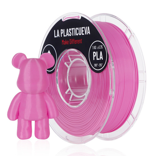 Pla 1.75 - 1kg Filamento Para Impresión 3d - La Plasticueva Color Rosa