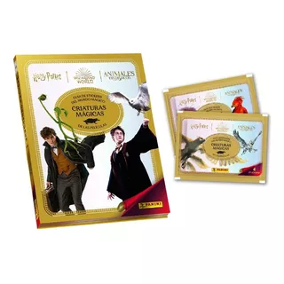 Pack Oferta Álbum + 40 Sobres Harry Potter Criaturas Magicas