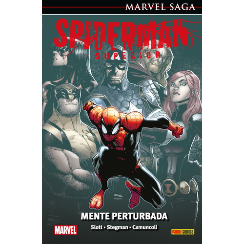 El Asombroso Spiderman 40: Spiderman Superior: Mente Perturbadora, De Stegman, Ryan. Editorial Paninicomics, Tapa Dura En Español