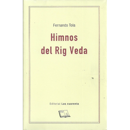 Himnos Del Rig Veda  - Fernando Tola