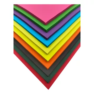 Hojas De Colores  Mix-10 Pulpa Colors  M I L L A R