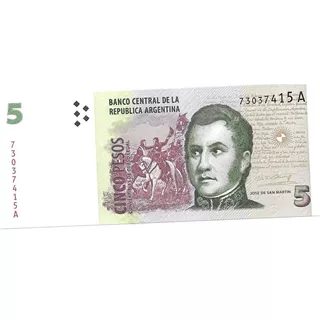 Billete 5 Pesos Convertibles Con Leyenda Sin Circular