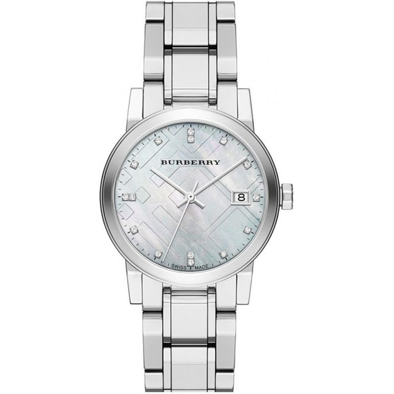 Reloj Burberry The City Bu9125 De Acero Inoxidable P/mujer