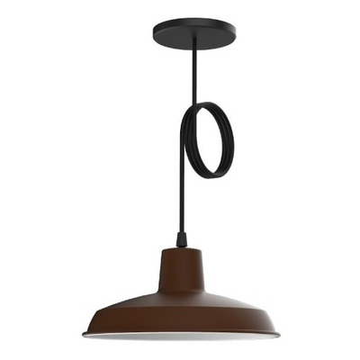 Lampara Colgante Vintage Deco Galponero 26cm Apto Led 