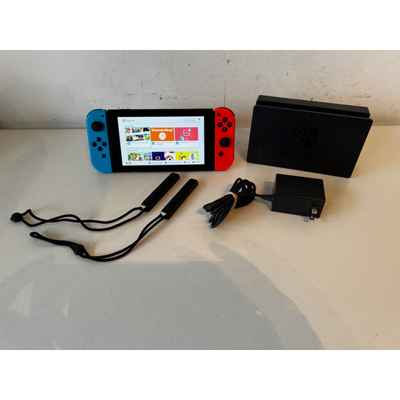 Nintendo Switch Standard Rojo/azul 2017 - Leer Detalle