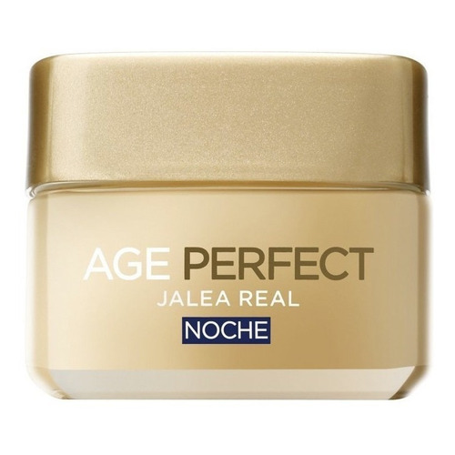 Crema de Noche Age Perfect Jalea Real L'Oréal Paris para piel maduras de 50mL 60+ años