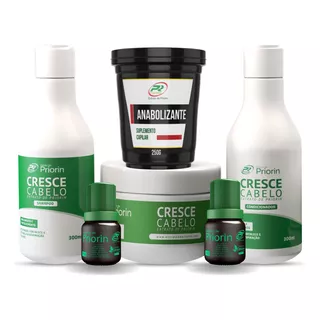 Cresce Cabelo Priorin Kit Crescimento - Anabolizante Capilar Cor De Cabelo Todas As Cores