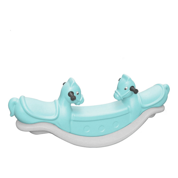 Subibaja Balancin Infantil Doble Pvc Animal Exterior- El Rey