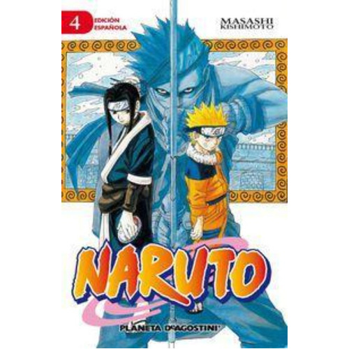 Naruto 4, De Masashi Kishimoto. Editorial Planeta Deagostini Comics En Español