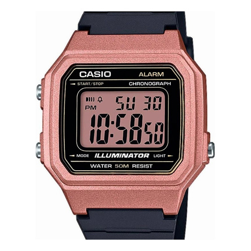 Reloj Casio W-217hm-5avdf Cuarzo Unisex Color de la correa Resina