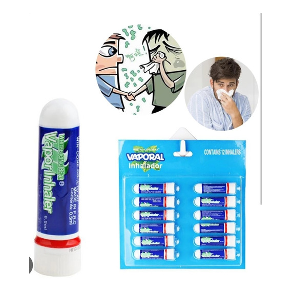 Pack Por 24 Inhalador Nasal Vaporal