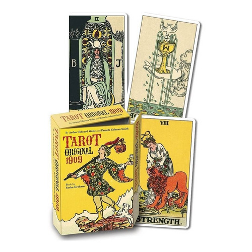 Tarot Original Rider 1909 Kit - Scarabeo Mazo + Libro Ingles