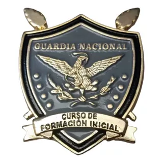 Placa Curso De Formación Inicial De La Guardia Nacional Army