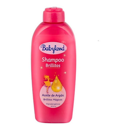 Babyland Shampoo Brillitos Aceite De Argán 410ml