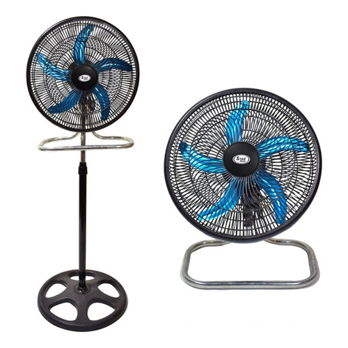 Ventilador 3 En 1 Star Trak Stp31-18 5 Palas Metal 18 Diám Estructura Negro Diámetro 18 " Frecuencia 50 Hz/60 Hz