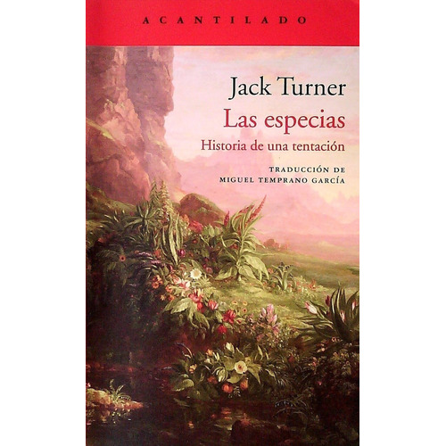 Especias Las, De Turner Jack. Editorial Acantilado En Español