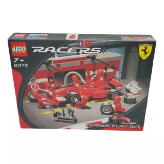 Lego Ferrari F1 Pit Set No. 8375 Del 2004 Caja Con Detalles