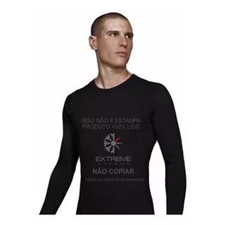 Blusa Segunda Pele Térmica Frio Intenso Extreme Forrada