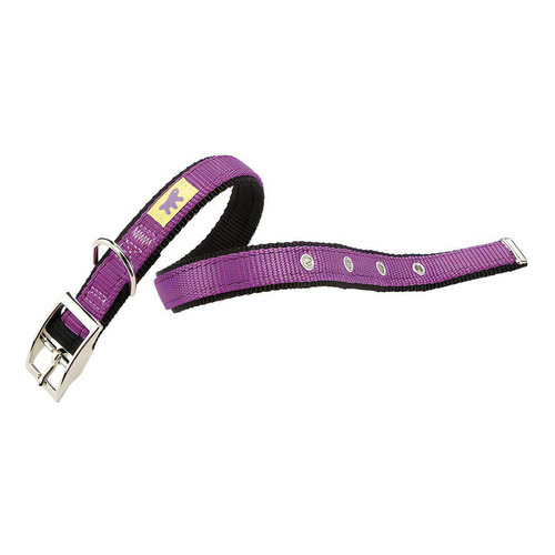 Collar Para Perros Dual Cf 20/43 Colours De Nylon Ferplast Color Violeta Liso