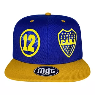 Gorra Plana Boca Jugador  N12