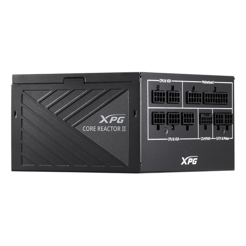 Fuente De Poder Xpg Core Reactor Ii 750w 80+ Gold Modular Color Negro