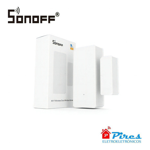 Sonoff Dw2 - Alarma WiFi con sensor inalámbrico para puerta/ventana, color blanco