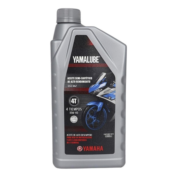 Aceite Yamalube 10w40 4t Semi-sintético Alto Desempeño