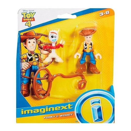 Fisher Price Imaginext Toy Story 2 Figuras - Woody Y Forky 