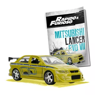 Mitsubishi Lancer Evolution Vii 2002 Fast & Furious Die Cast