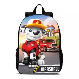 Mochila Escolar Infantil  Marshall  Patrulha Canina Bolsa