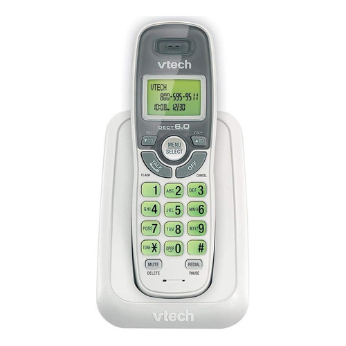 Teléfono VTech CS6114 inalámbrico - color blanco